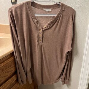 Mine Cocoa Knit Top